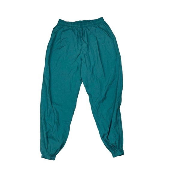 Vintage Y2K Nike Green Jogger Windbreaker Pants Joggers Y2K Track Pants - Picture 6 of 7